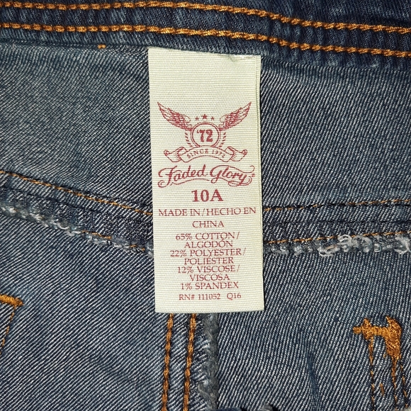 FADED GLORY WOMEN'S JEANS | SIZE 10A - Picture 4 of 5